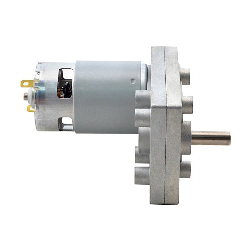 Brushed 24V DC Gear Motor 100Kg.cm/32RPM w/ 149:1 Rectangular Spur Gearbox - FGA-43246000-G149 | StepperOnline AU