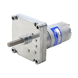 Brushed 24V DC Gear Motor 20Kg.cm/55RPM w/ 90:1 Rectangular Spur Gearbox