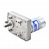 Brushed 24V DC Gear Motor 7Kg.cm/100RPM w/ 36:1 Rectangular Spur Gearbox