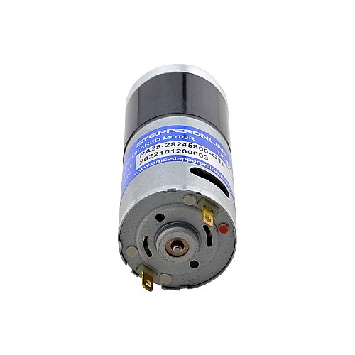 Brushed 24V DC Gear Motor 0.8Kg.cm/239RPM w/ 19.2:1 Planetary Gearbox - PA28-28245800-G19 | StepperOnline AU