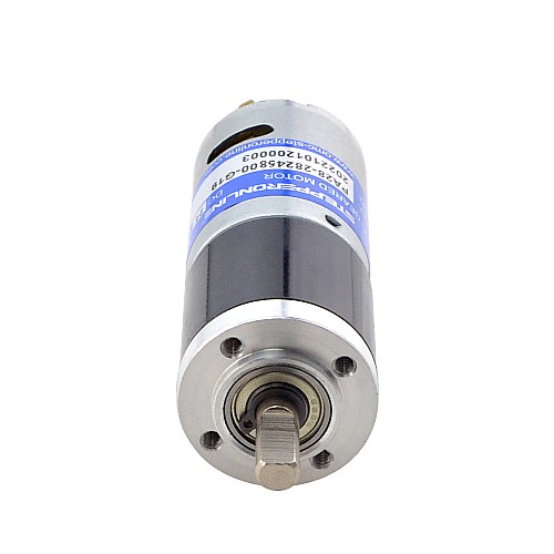 Brushed 24V DC Gear Motor 0.8Kg.cm/239RPM w/ 19.2:1 Planetary Gearbox - PA28-28245800-G19 | StepperOnline AU