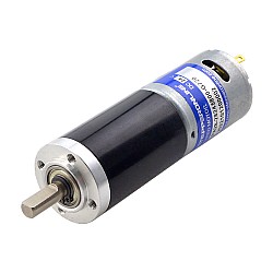 Brushed 24V DC Gear Motor 22Kg.cm/6.4RPM w/ 720:1 Planetary Gearbox