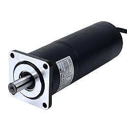 Brushed 24V DC Gear Motor 10Nm(1416.12oz.in) 50RPM w/ 36:1 Planetary Gearbox IP66 155°C[311°F]