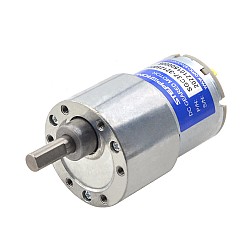 Brushed 12V DC Gear Motor 3.5Kg.cm/41RPM 90:1 Spur Gearbox