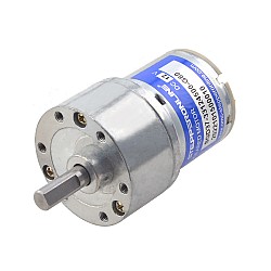 Brushed 12V DC Gear Motor 4Kg.cm/50RPM 60:1 Spur Gearbox