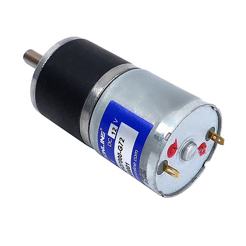 Brushed 12V DC Gear Motor 3.5Kg.cm/80RPM 72:1 Spur Gearbox - SGF32-32127000-G72 | StepperOnline AU