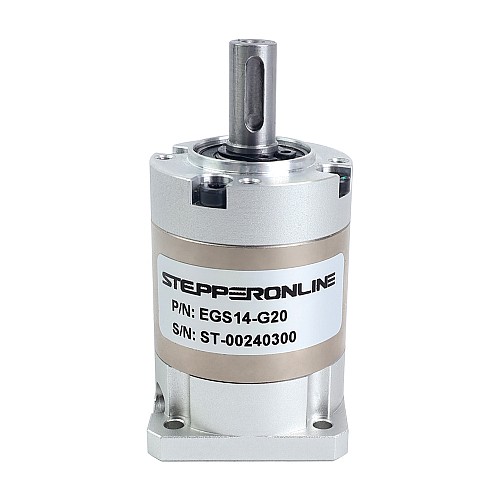 EG Series Planetary Gearbox Gear Ratio 20:1 Backlash 20arc-min for Nema 14 Stepper Motor - EGS14-G20 | StepperOnline AU