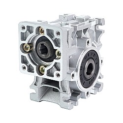 50:1 Worm Gearbox NMRVS30 Worm Gear Speed Reducer 11mm Input Shaft Diameter