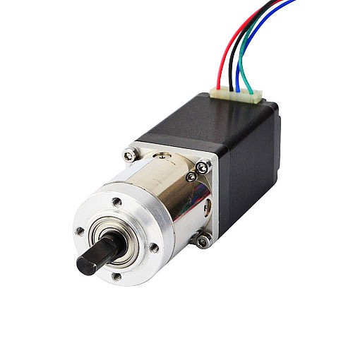 Nema 11 Stepper Motor Bipolar L=51mm w/ Gear Ratio 27:1 Planetary Gearbox - 11HS20-0674S-PG27 | StepperOnline AU