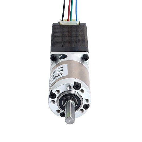 Nema 11 Stepper Motor Bipolar L=51mm w/ Gear Ratio 50:1 Planetary Gearbox - 11HS20-0704S-EGS50 | StepperOnline AU