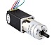 Nema 11 Stepper Motor Bipolar L=51mm 0.67A w/ Gear Ratio 100:1 Planetary Gearbox - 11HS20-0674S-PG100 | StepperOnline AU