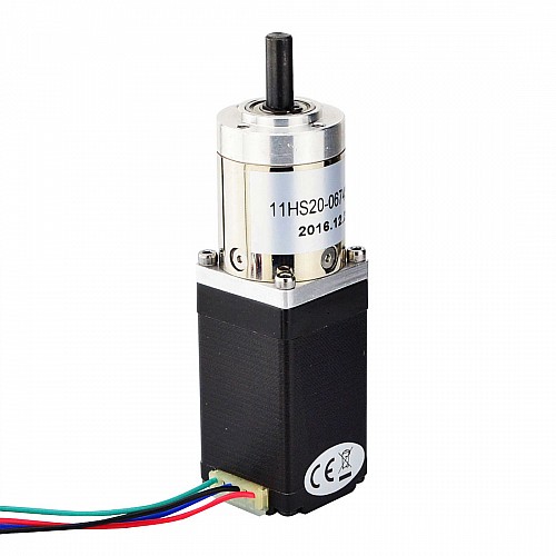 Nema 11 Stepper Motor Bipolar L=51mm w/ Gear Ratio 14:1 Planetary Gearbox - 11HS20-0674S-PG14 | StepperOnline AU