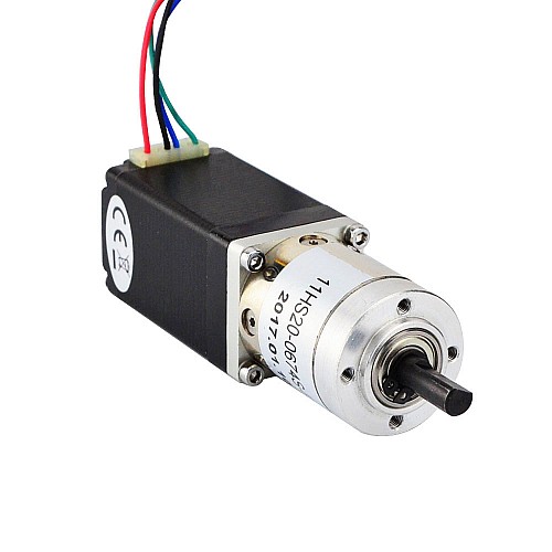 Nema 11 Stepper Motor Bipolar L=51mm w/ Gear Ratio 27:1 Planetary Gearbox - 11HS20-0674S-PG27 | StepperOnline AU