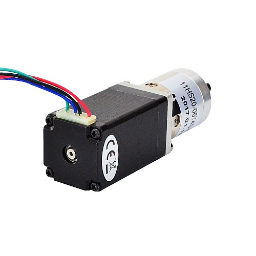 Nema 11 Stepper Motor Bipolar L=51mm w/ Gear Ratio 27:1 Planetary Gearbox - 11HS20-0674S-PG27 | StepperOnline AU