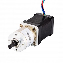 Nema 14 Stepper Motor Bipolar L=52mm w/ Gear Ratio 14:1 Planetary Gearbox