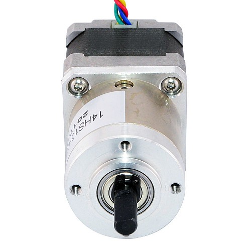 Nema 14 Stepper Motor Bipolar L=34mm w/ Gear Ratio 19:1 Planetary Gearbox - 14HS13-0804S-PG19 | StepperOnline AU