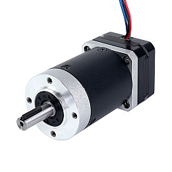 Nema 17 Stepper Motor Bipolar L=20.5mm w/ Gear Ratio 100:1 Planetary Gearbox