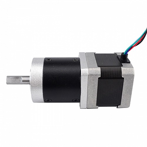 Nema 17 Stepper Motor L=39mm Gear Ratio 20:1 High Precision Planetary Gearbox - 17HS15-0404S-HG20 | StepperOnline AU