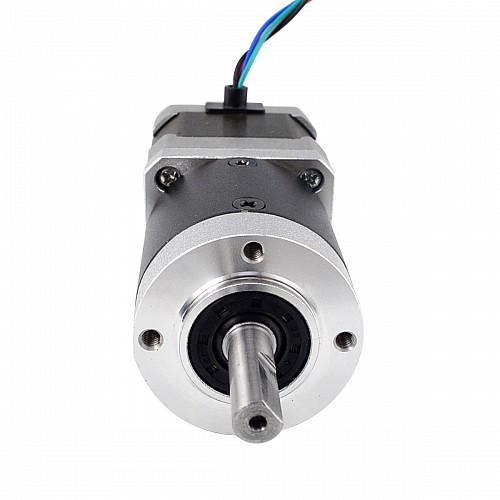 Nema 17 Stepper Motor L=39mm Gear Ratio 20:1 High Precision Planetary Gearbox - 17HS15-0404S-HG20 | StepperOnline AU