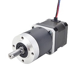 Nema 17 Dual Shaft Stepper Motor L=39mm Gear Ratio 50:1 High Precision Planetary Gearbox 9.5mm Rear Shaft Length