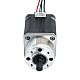 Nema 17 Stepper Motor Bipolar L=48mm w/ Gear Ratio 5:1 Planetary Gearbox 1850mm Cable Length - 17HS19-1684S-PG5X | StepperOnline AU