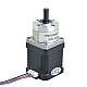 Nema 17 Stepper Motor Bipolar L=48mm w/ Gear Ratio 5:1 Planetary Gearbox 1850mm Cable Length - 17HS19-1684S-PG5X | StepperOnline AU