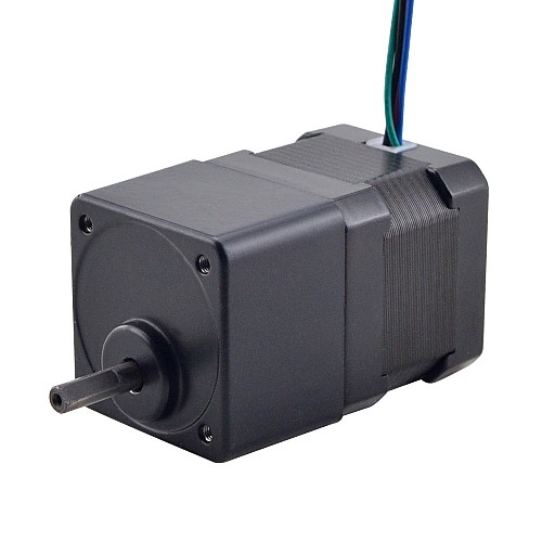 Nema 17 Stepper Motor L=28mm w/ Spur Gearbox Gear Ratio 50:1 - 17HS11-0704S-SG50 | StepperOnline AU