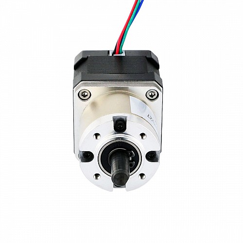 Nema 17 Stepper Motor Bipolar L=40mm w/ Gear Ratio 27:1 Planetary Gearbox - 17HS15-1684S-PG27 | StepperOnline AU