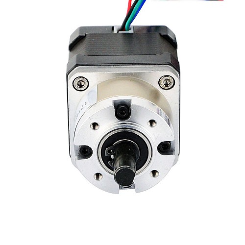 Nema 17 Stepper Motor Bipolar L=40mm w/ Gear Ratio 5:1 Planetary Gearbox - 17HS15-1684S-PG5 | StepperOnline AU