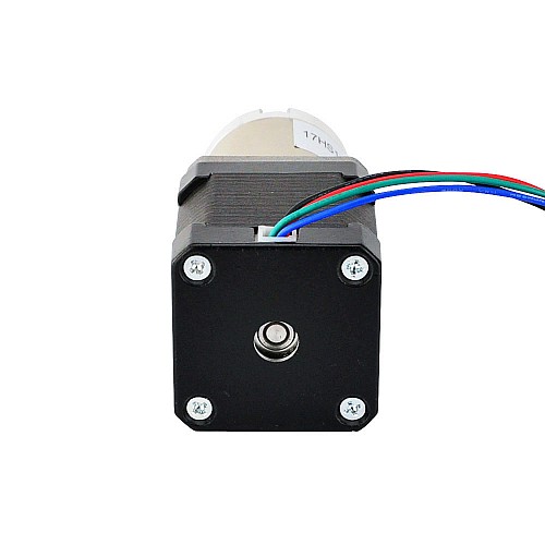 Nema 17 Stepper Motor Bipolar L=48mm w/ Gear Ratio 100:1 Planetary Gearbox - 17HS19-1684S-PG100 | StepperOnline AU