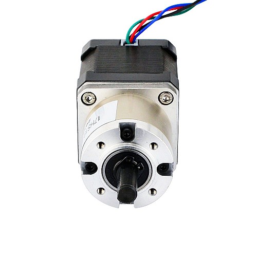 Nema 17 Stepper Motor Bipolar L=48mm w/ Gear Ratio 14:1 Planetary Gearbox - 17HS19-1684S-PG14 | StepperOnline AU