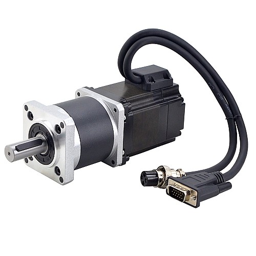 Nema 23 Closed Loop Stepper Motor L=56mm Gear Ratio 100:1 High Precision Planetary Gearbox - 23HS22-HG100-E1000 | StepperOnline AU