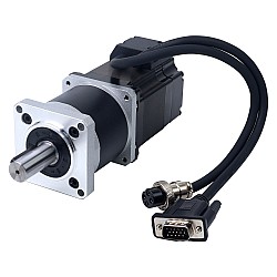 Nema 23 Closed Loop Stepper Motor L=77mm Gear Ratio 15:1 High Precision Planetary Gearbox