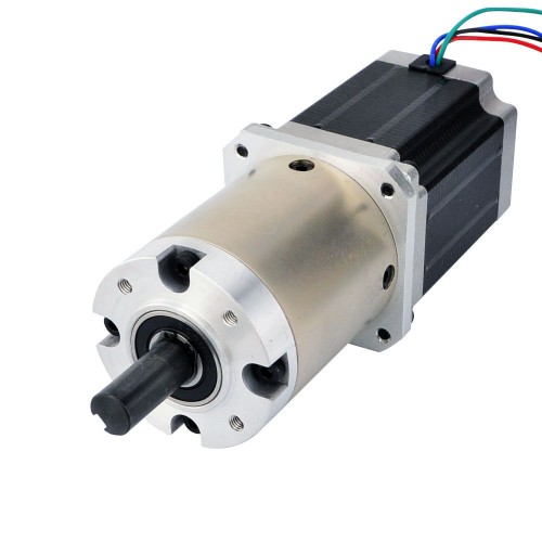 Nema 23 Stepper Motor Bipolar L=76mm w/ Gear Ratio 47:1 Planetary Gearbox - 23HS30-2804S-PG47 | StepperOnline AU