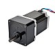 Nema 23 Stepper Motor Bipolar L=78mm w/ Gear Ratio 30:1 Spur Gearbox - 23HS30-2804S-SG30 | StepperOnline AU