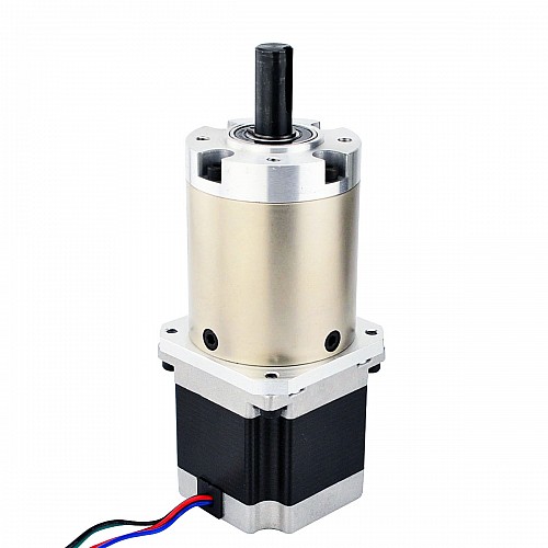 Nema 23 Stepper Motor Bipolar L=56mm w/ Gear Ratio 47:1 Planetary Gearbox - 23HS22-2804S-PG47 | StepperOnline AU