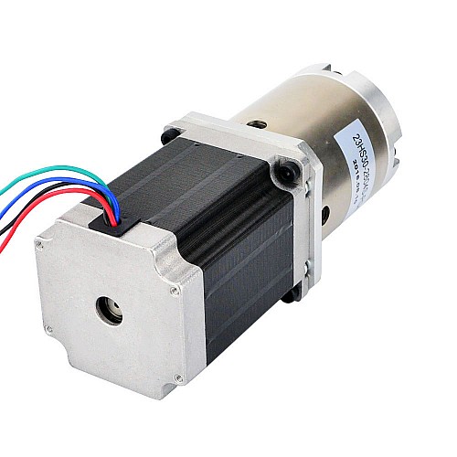 Nema 23 Stepper Motor Bipolar L=76mm w/ Gear Ratio 47:1 Planetary Gearbox - 23HS30-2804S-PG47 | StepperOnline AU