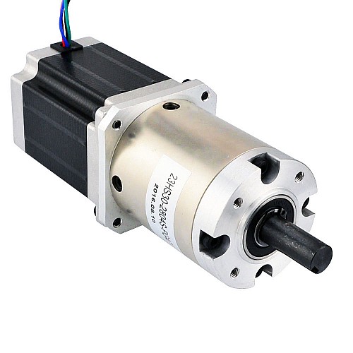 Nema 23 Stepper Motor Bipolar L=76mm w/ Gear Ratio 47:1 Planetary Gearbox - 23HS30-2804S-PG47 | StepperOnline AU