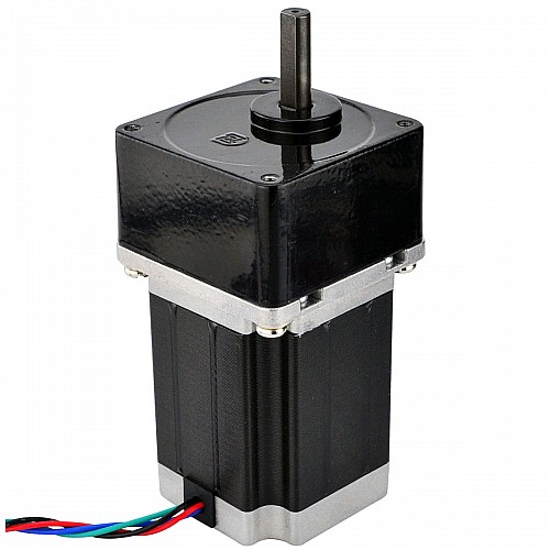 Nema 23 Stepper Motor Bipolar L=78mm w/ Gear Ratio 5:1 Spur Gearbox - 23HS30-2804S-SG5 | StepperOnline AU