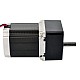 Nema 23 Stepper Motor Bipolar L=78mm w/ Gear Ratio 5:1 Spur Gearbox - 23HS30-2804S-SG5 | StepperOnline AU