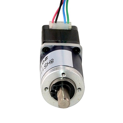 Nema 8 Stepper Motor Bipolar L=28mm w/ Gear Ratio 90:1 Planetary Gearbox - 8HS11-0204S-PG90 | StepperOnline AU