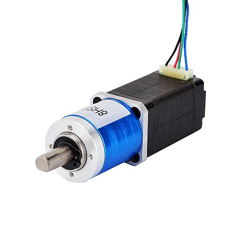 Nema 8 Stepper Motor Bipolar L=38mm w/ Gear Ratio 19:1 Planetary Gearbox - 8HS15-0604S-PG19 | StepperOnline AU