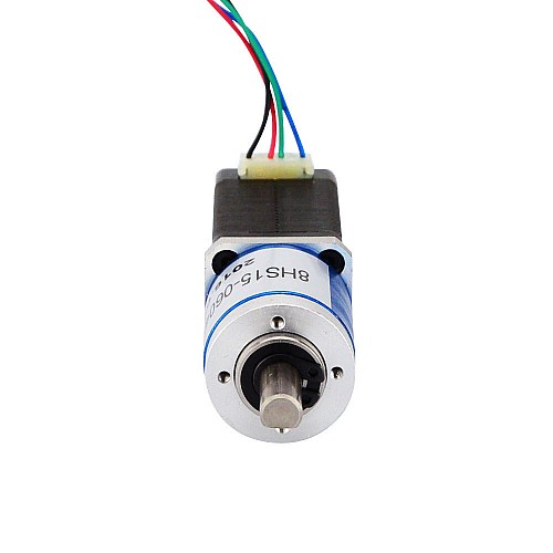 Nema 8 Stepper Motor Bipolar L=38mm w/ Gear Ratio 19:1 Planetary Gearbox - 8HS15-0604S-PG19 | StepperOnline AU