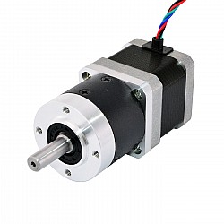 Nema 17 Stepper Motor L=39mm 1.68A Gear Ratio 10:1 High Precision Planetary Gearbox