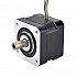 Nema 17 Hollow Shaft Stepper Motor Bipolar 0.25Nm(35.4oz.in) 1.5A 42x42x33.8mm