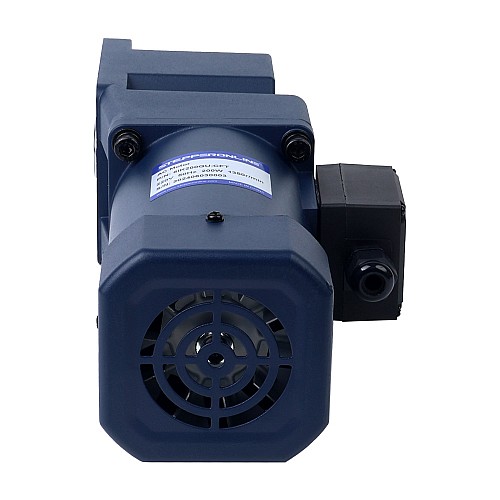 200W 220VAC/380VAC 50/60Hz 7.5RPM 60.00Nm(8496.70oz.in) Flange 104mm Right Angle Gearbox Hollow Shaft Three-phase AC Induction  Motor - 6IK200GU-S/S3FT/6GU180RC | StepperOnline AU