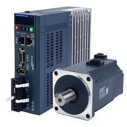 A6 Series 750W EtherCAT AC Servo Motor Kit 3000rpm 2.39Nm w/ Brake 17-Bit Encoder IP67