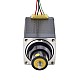 NEMA 11 Captive Acme Linear Stepper Motor 1.0A 46mm Stack Screw Lead 2.54mm(0.1) Travel 12.7mm - 11C18S1004GD5-013RS | StepperOnline AU