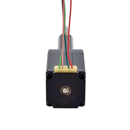 NEMA 11 Captive Acme Linear Stepper Motor 1.0A 46mm Stack Screw Lead 5.08mm(0.2) Travel 50.8mm - 11C18S1004HD5-051RS | StepperOnline AU