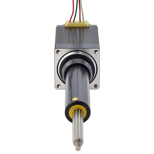 NEMA 11 Captive Acme Linear Stepper Motor 1.0A 46mm Stack Screw Lead 5.08mm(0.2) Travel 50.8mm - 11C18S1004HD5-051RS | StepperOnline AU